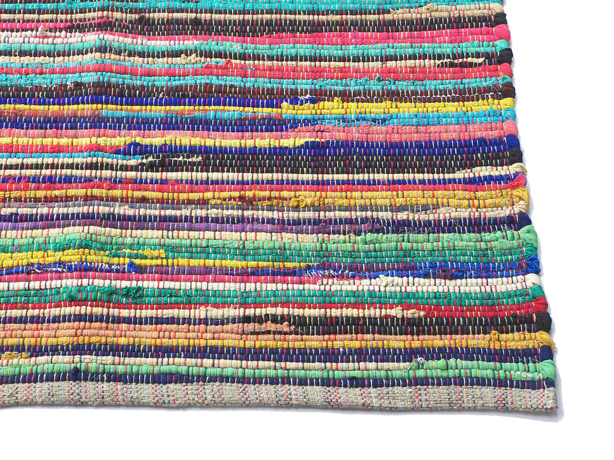 Rainbow Multi Chindi Rug - Multi, 8'x10'