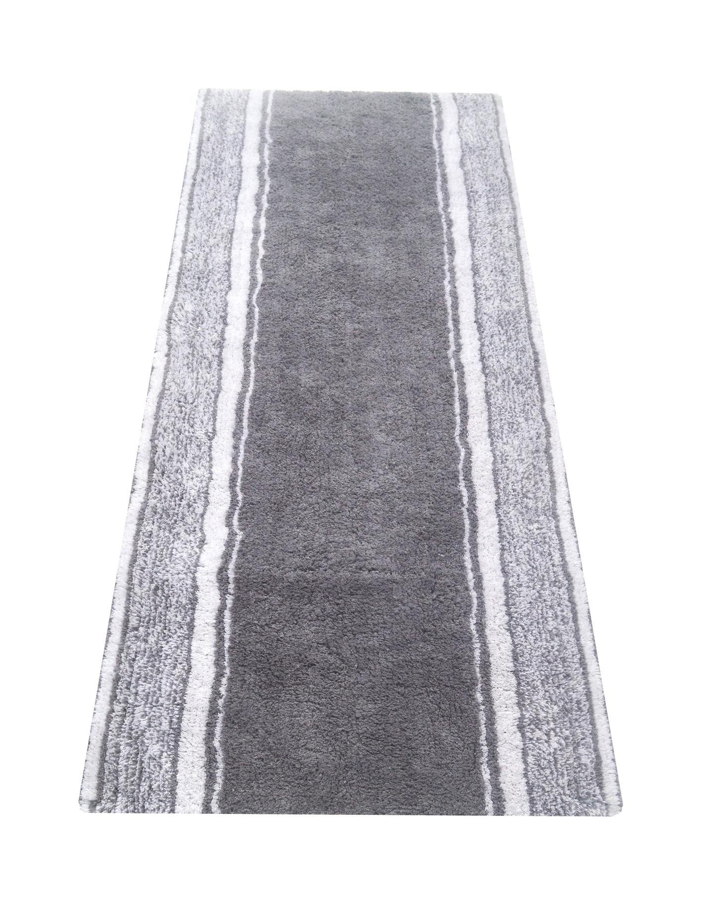 Manhattan Stripe Runner - Gray/White, 24''x60''