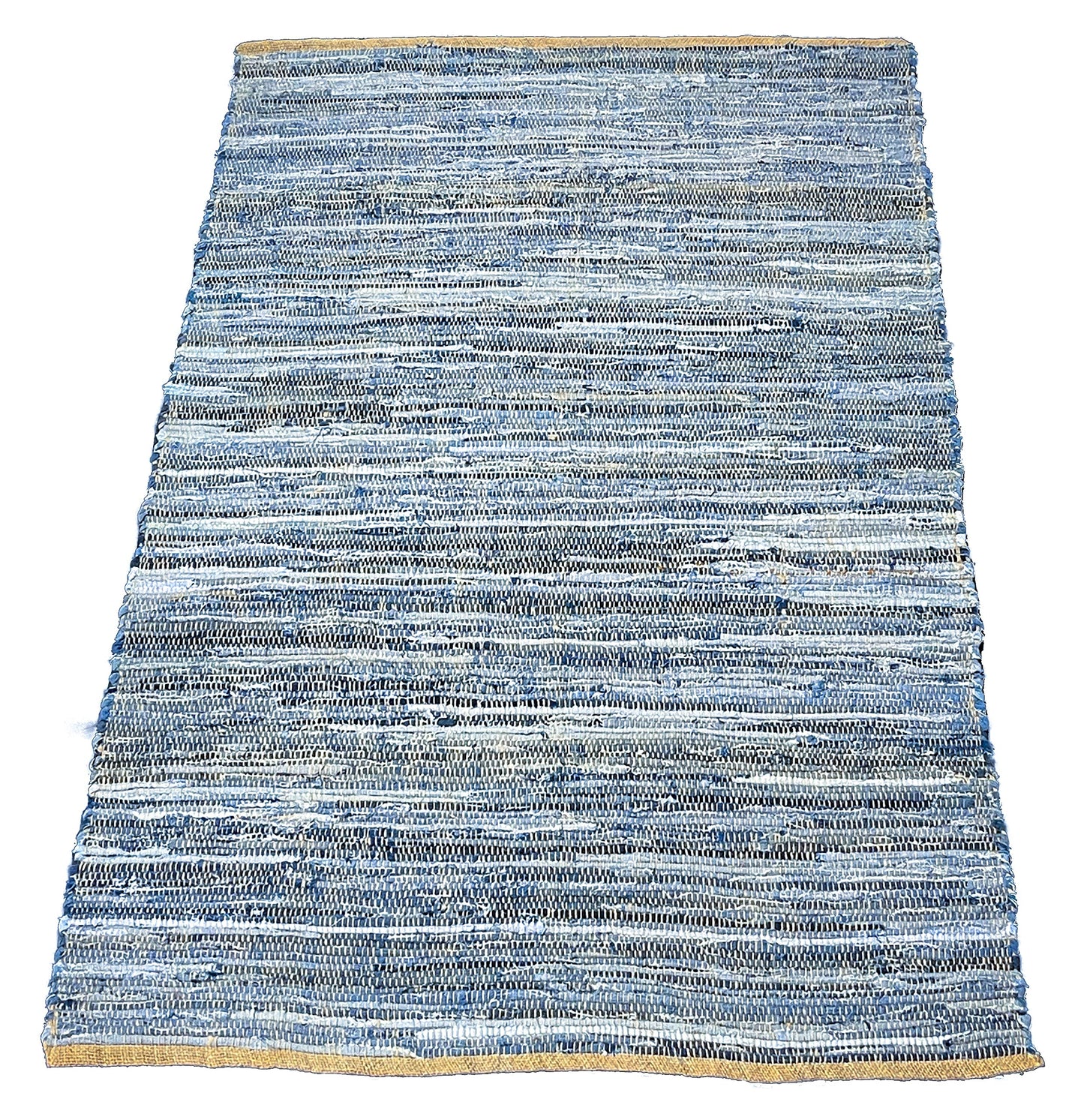 Denim Jute Rug - Denim Blue, 3'x5'