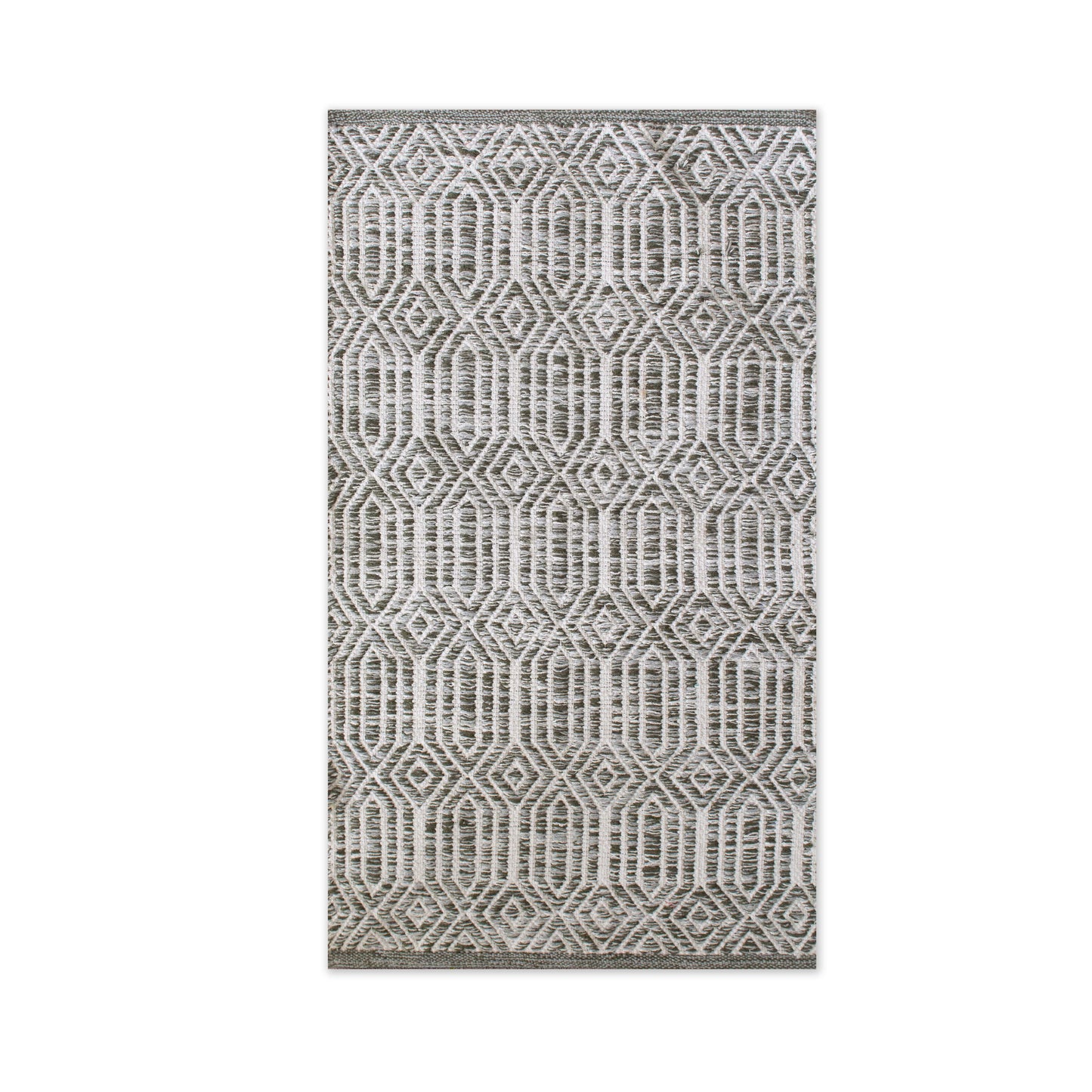 Cairo Rug - Sage Gray/Ivory, 2'x3'