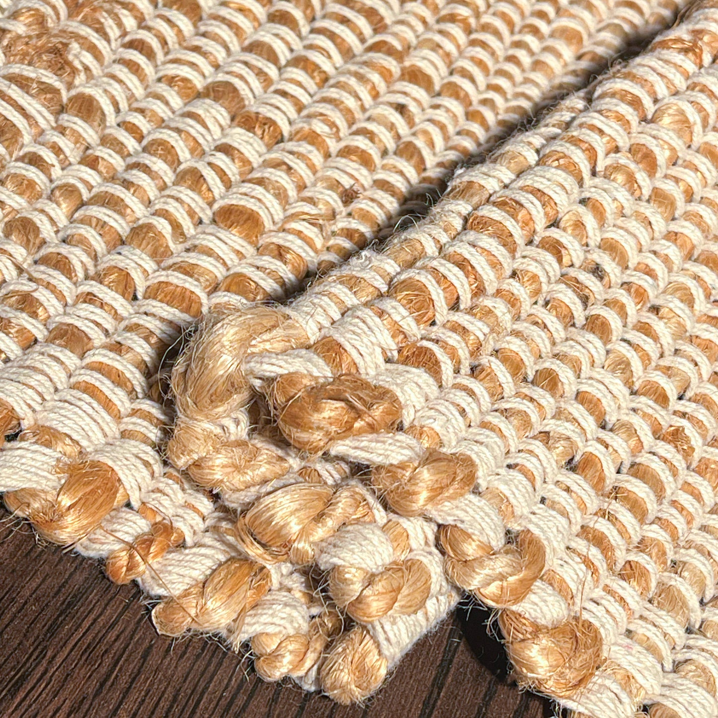 Jute Chindi Rug-Natural Jute-8'x10'.