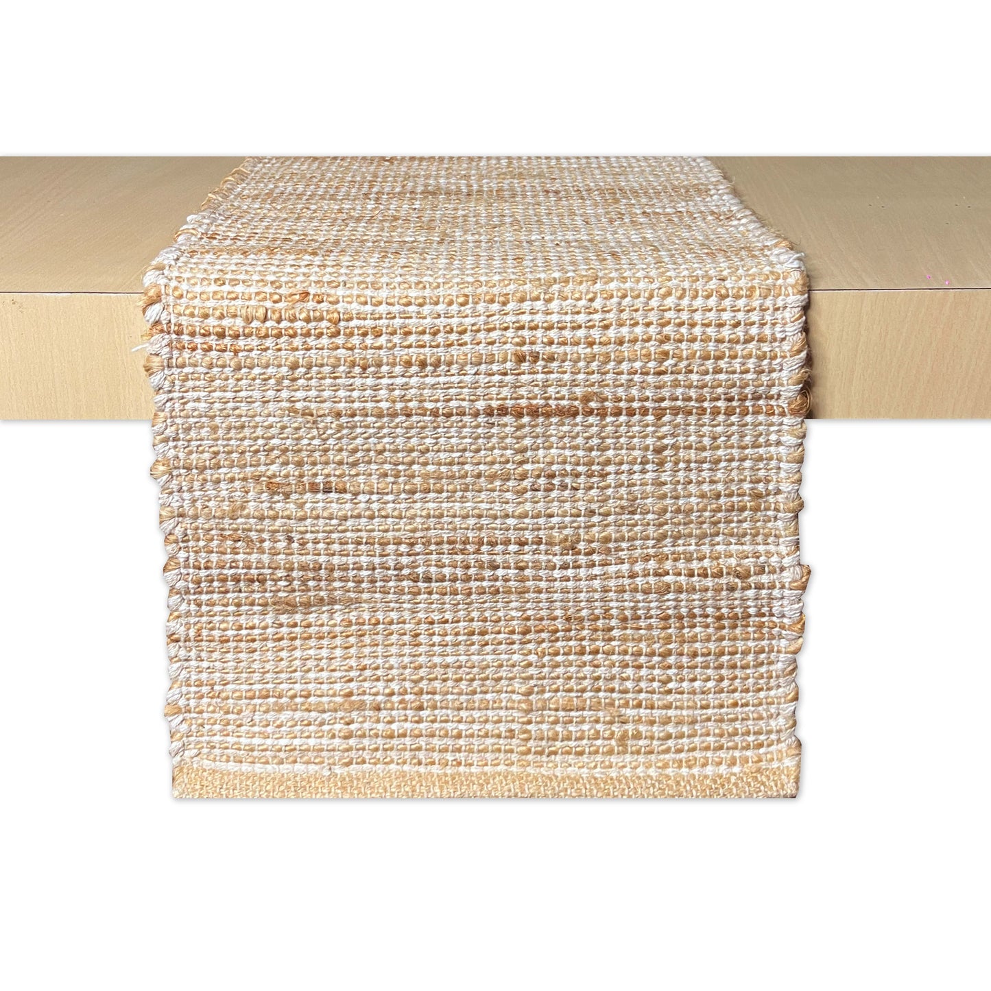 Ombre Table Runner - Natural/Ivory, 13''x72''