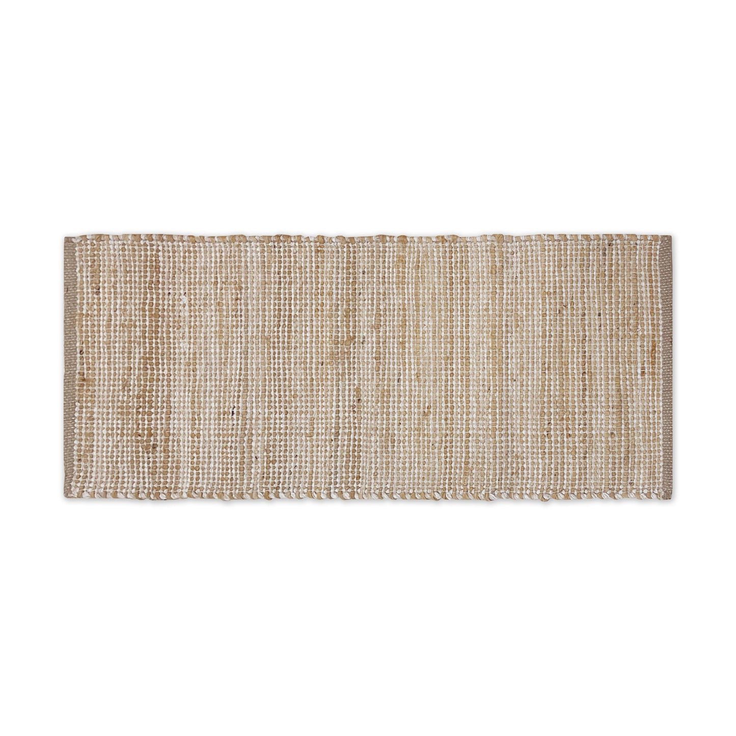 OMBRE TABLE RUNNER, NATURAL-IVORY, 13''x36''.