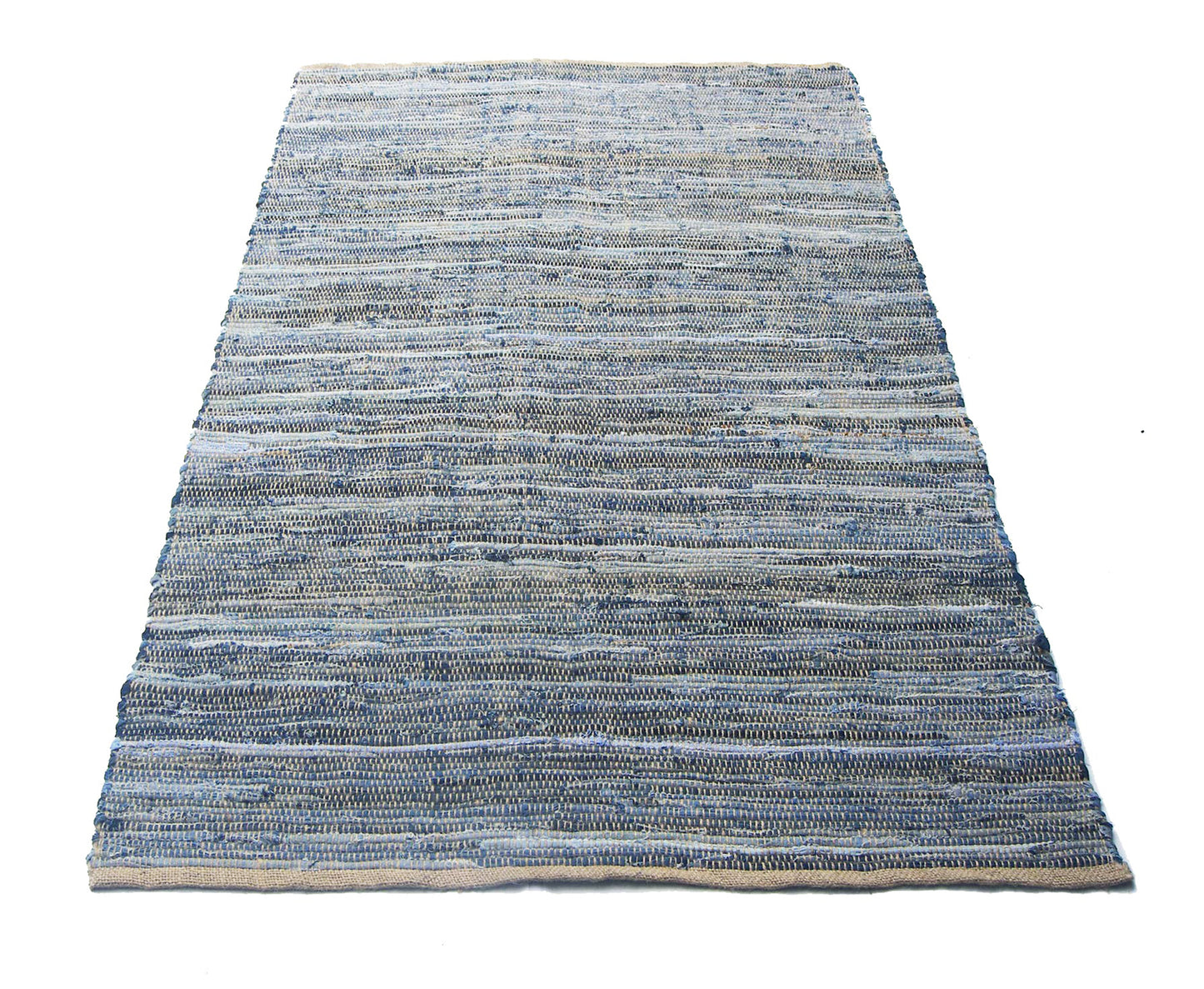 Denim Jute Rug - Denim Blue, 4'x6'