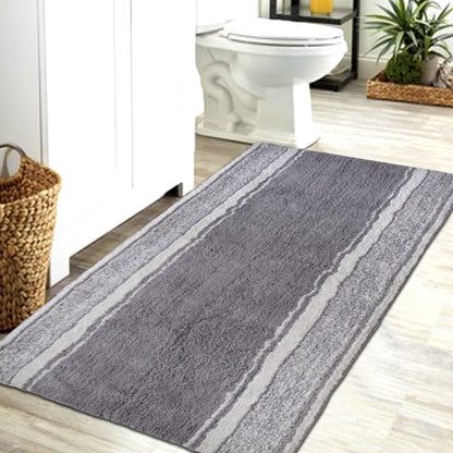 Manhattan Stripe Runner - Gray/White, 24''x60''