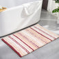 Maui Bath Mat - Rose-White, 21"x34"