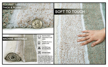 Load image into Gallery viewer, Cordural Stripe Bath Rug cotton 17&#39;&#39;x24&#39;&#39;-Grey-Beige
