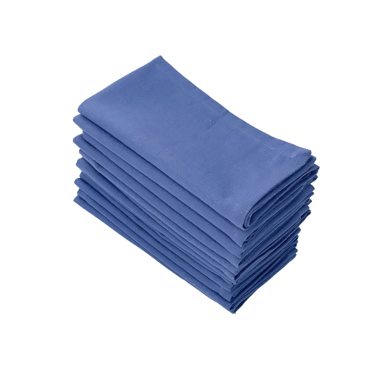 TEXTURED NAPKIN SET OF 12, NAVY, 18''x18''