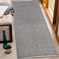 Diamond Runner - Gray/White, 2'x5'