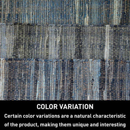 Denim Jute Rug - Denim Blue, 4'x6'