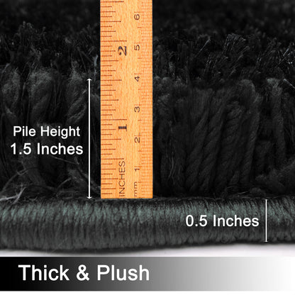 Ultimate Shag-S - Black, 33''x57''