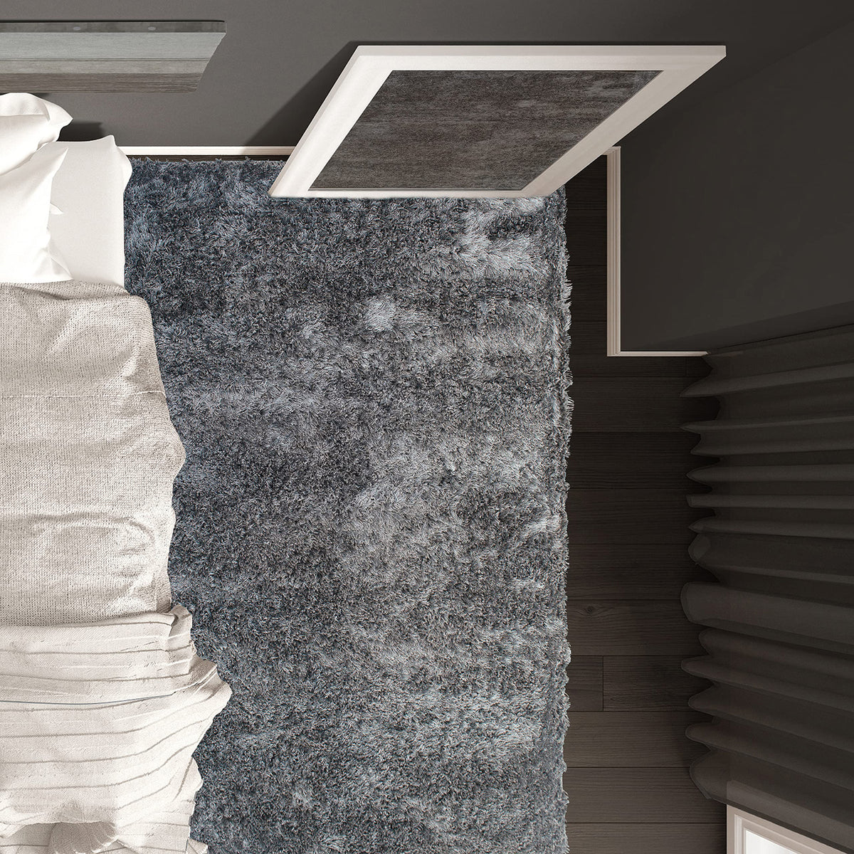 Ultimate Shag-S - Gray, 33''x57''