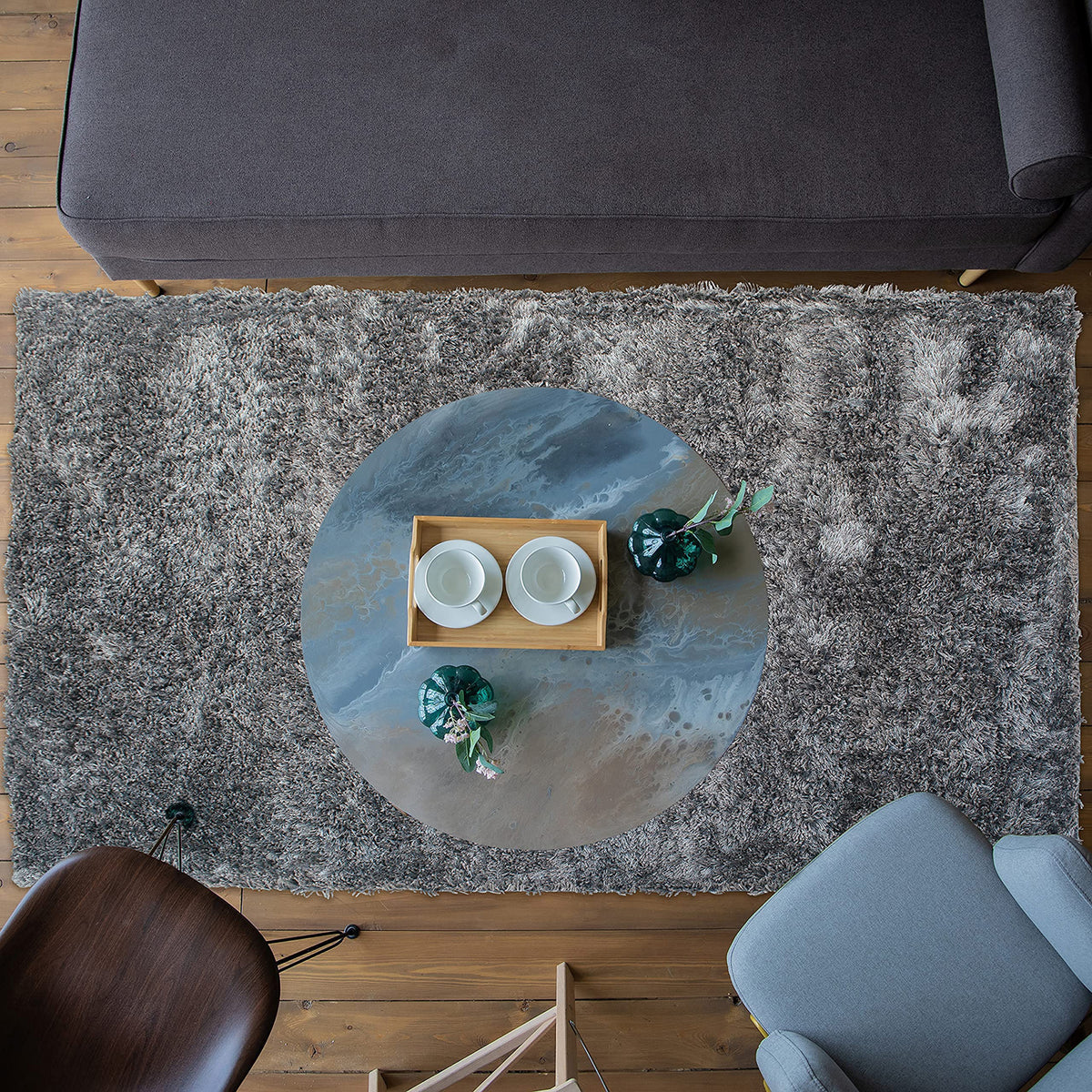 Ultimate Shag-S - Gray, 33''x57''