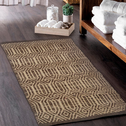 Cairo Rug - Brown/Ivory, 2'x3'