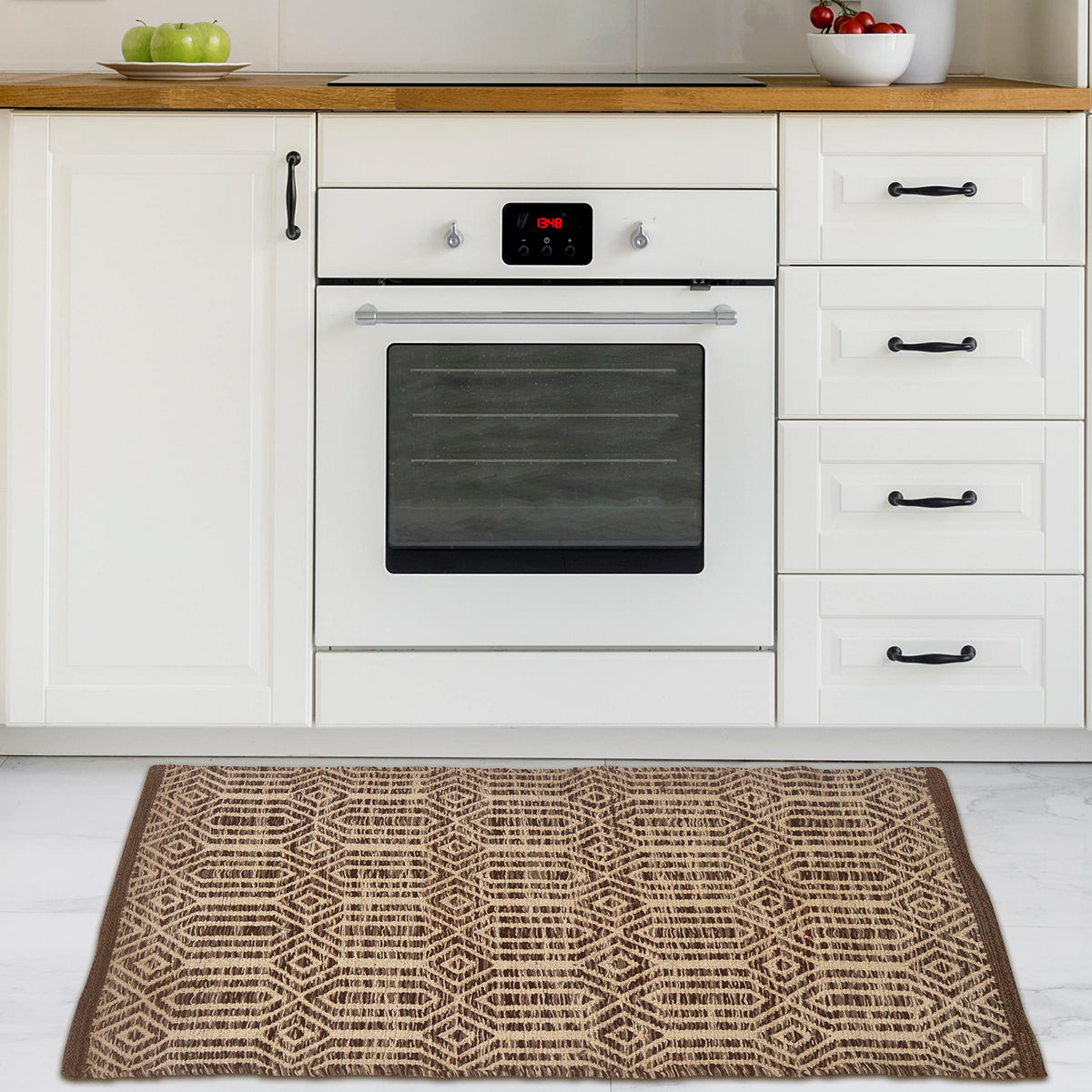 Cairo Rug - Brown/Ivory, 2'x3'