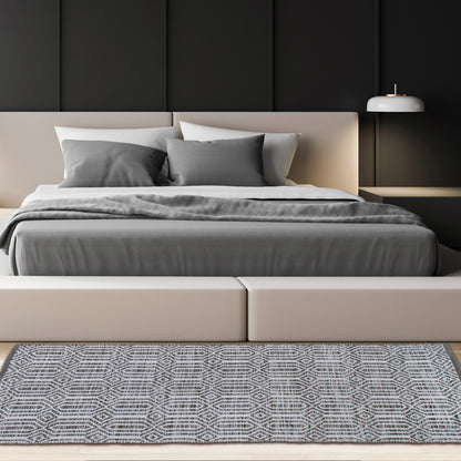 Cairo Runner - Sage Gray/Ivory, 2'x5'