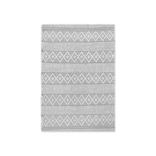 Morocco Rug - Grey/White, 2'x3'