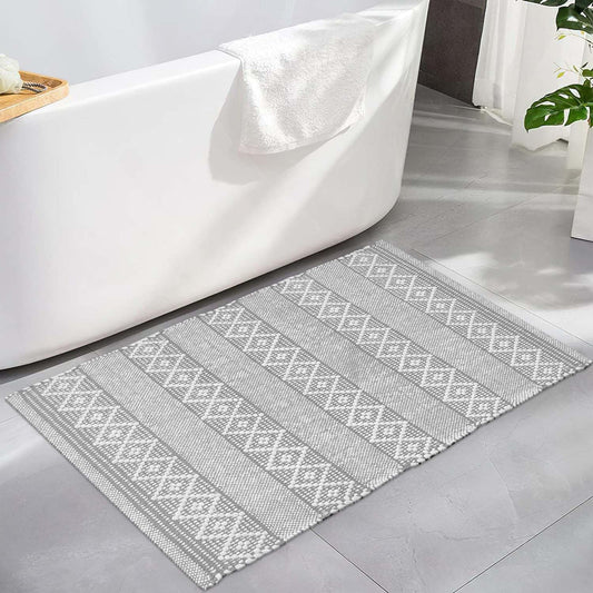 Morocco Rug - Grey/White, 2'x3'