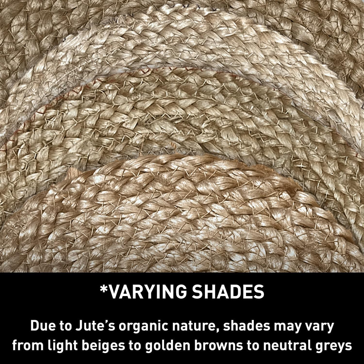 BRAIDED JUTE OVAL RUG, NATURAL JUTE, 5'x8'