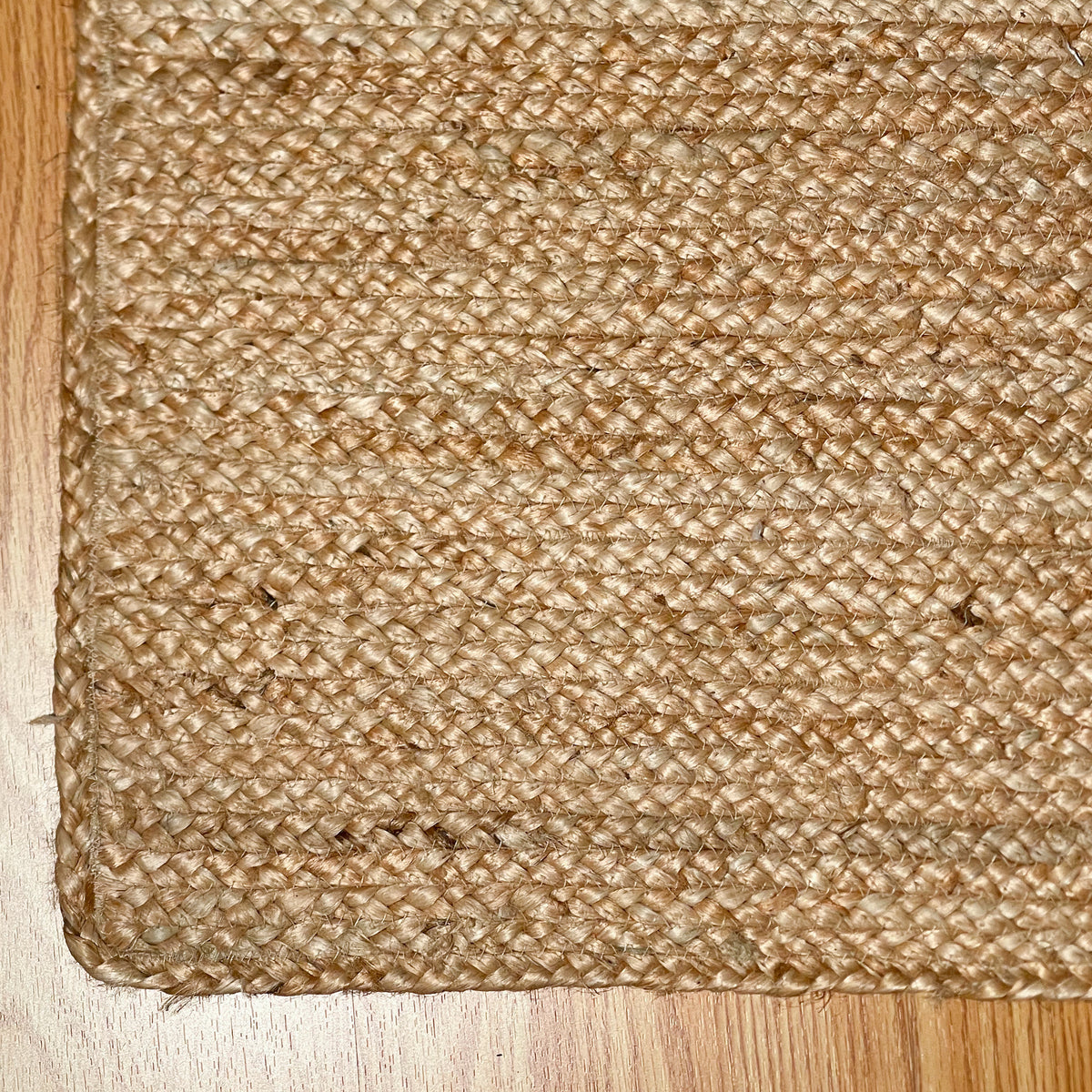 BRAIDED JUTE RECTANGLE RUG, NATURAL JUTE, 5'x8'