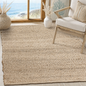 Jute Chindi Rug-Natural Jute-4'x6'.