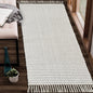 Providence Stripe Rug - Black/Ivory, 2'x4.25'
