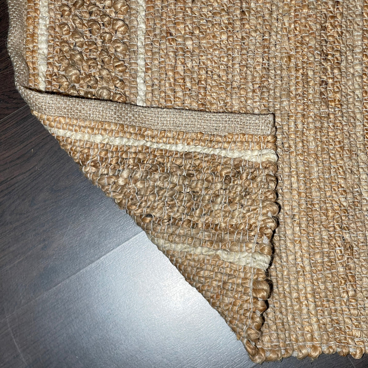 DUNE BRAIDED RUG, NATURAL JUTE, 2'x3'