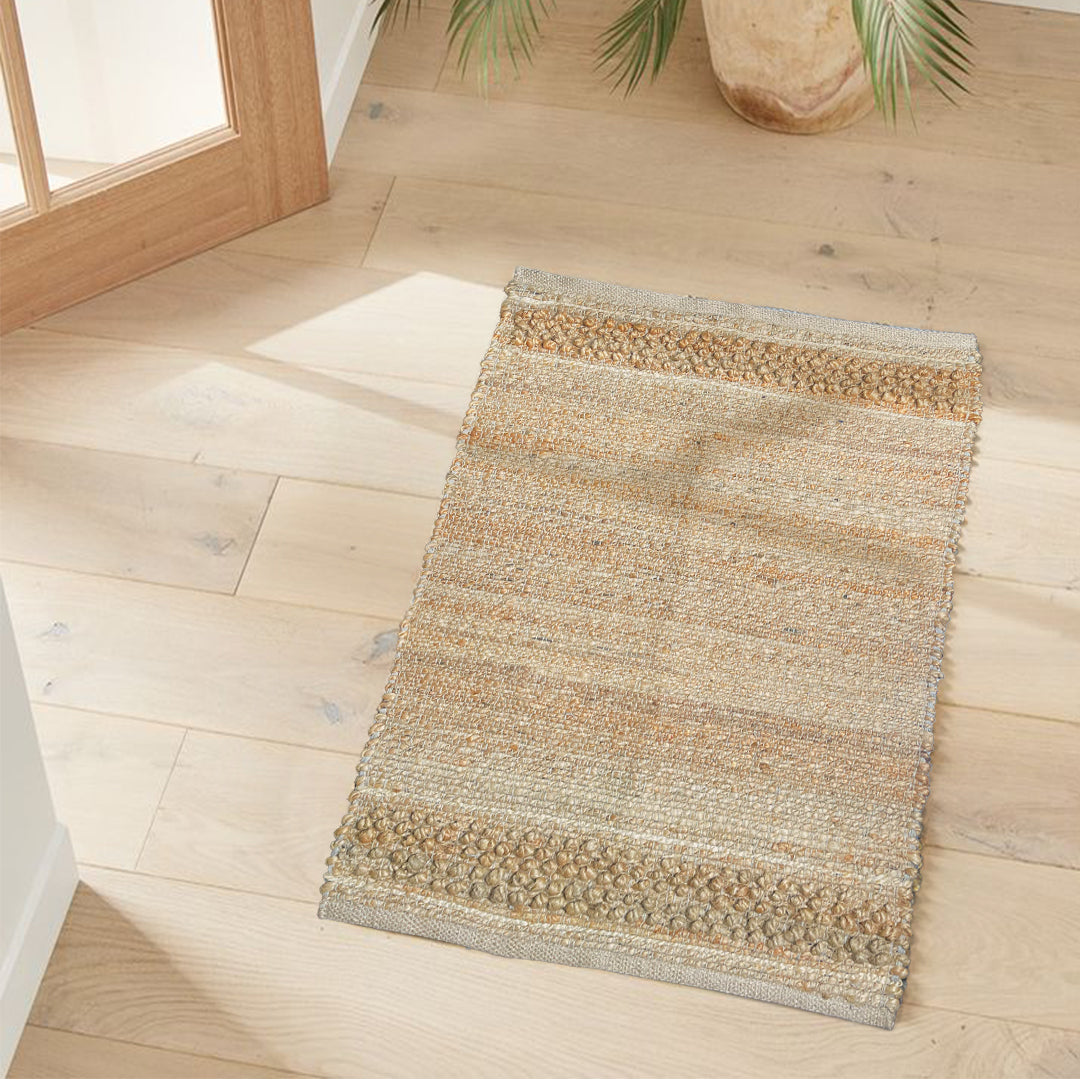DUNE BRAIDED RUG, NATURAL JUTE, 2'x3'