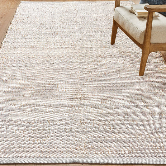 Jute Chindi Rug-Natural Jute-White-6'x9'.