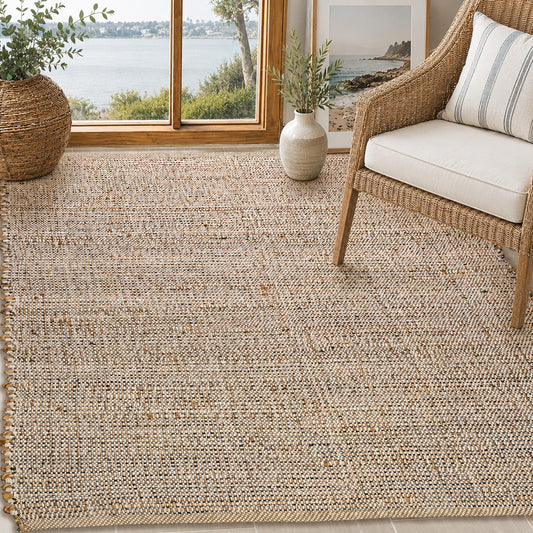 Jute Chindi Rug-Natural Jute-Greys-3'x5'.