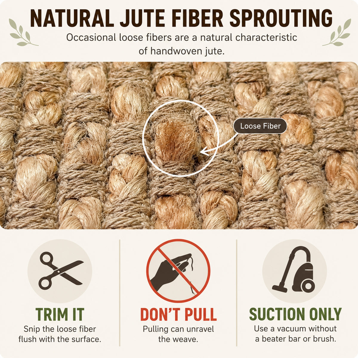 Jute Boucle Rug-Natural Jute-Beige-2'x6'.