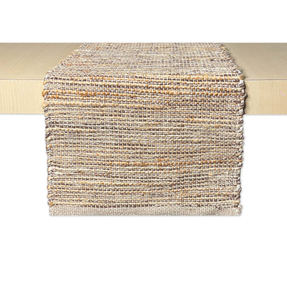 OMBRE TABLE RUNNER, NATURAL BROWN, 13" x 72"