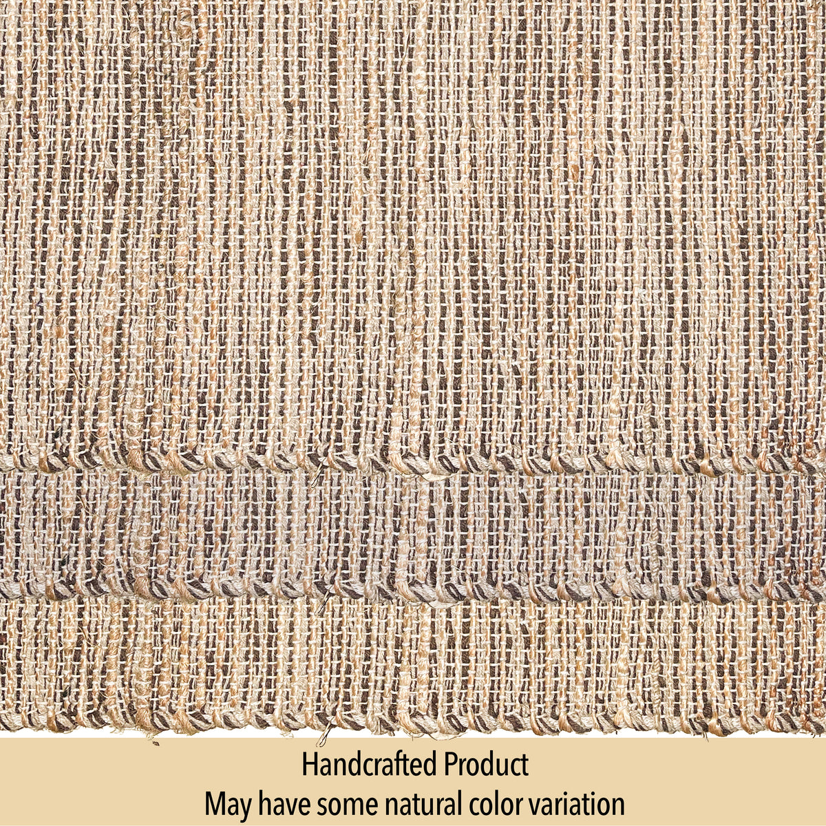 OMBRE TABLE RUNNER, NATURAL-BROWNS, 13''x36''.