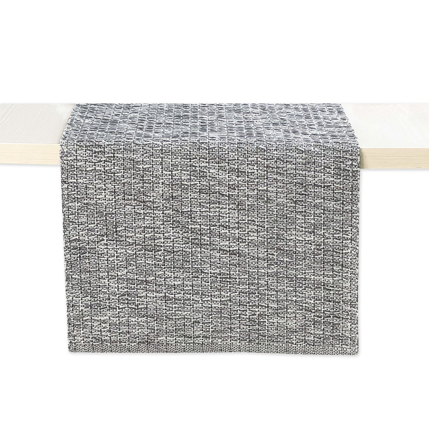 HONEYCOMB TABLE RUNNER, Greys, 13''x72''.