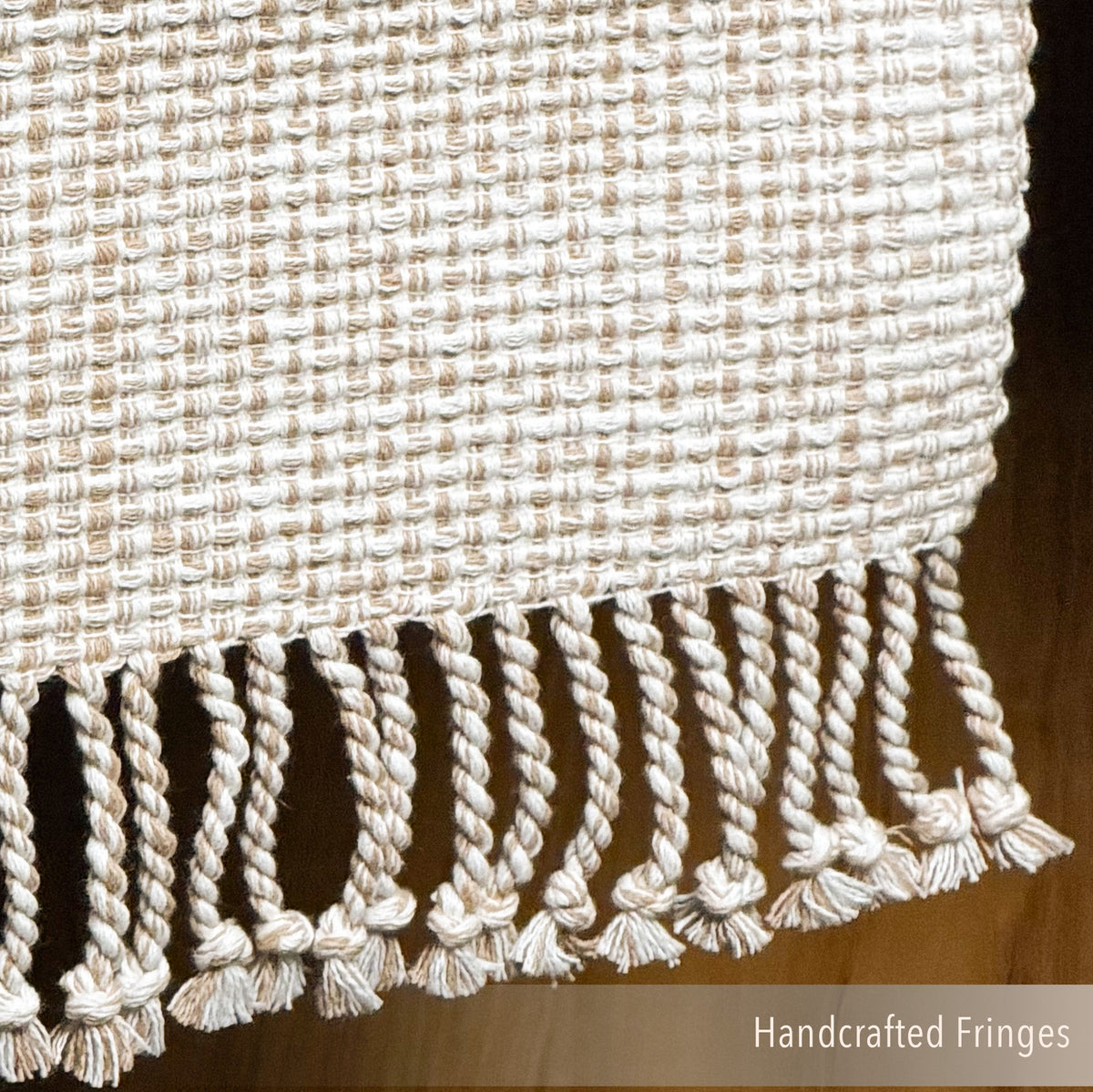 PEBBLE TABLE RUNNER- NEUTRALS, 13''x72''