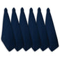 WAFFLE KITCHEN TOWELS SET OF 6, 18''x28'', Blue