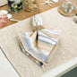 HONEYCOMB PLACEMATS SET OF 6, Beige, 13''x19''.
